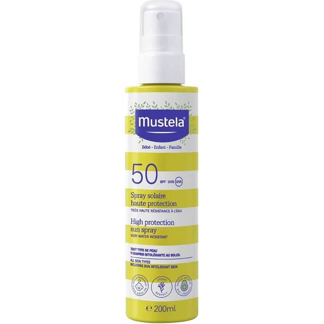 MustelaFamily High Protection Sun Spray sunscreen lotion spray with SPF 50+