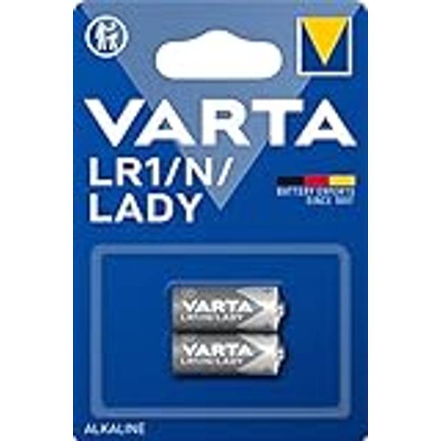 VARTA batterijen Electronics LR1/N/Lady verpakking met 2 stuks in originele blisterverpakking van 1 exemplaar