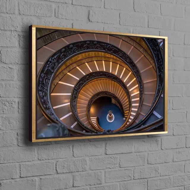 Print on Canvas - Gold (70 cm H x 100 cm W)