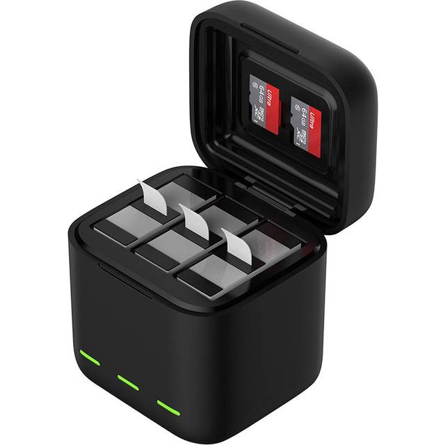TELESIN Portable Battery Charger 3 Slots Fast Charging for GoPro Hero 13 Battery GoPro Hero 13 Black Action Camera Accessories