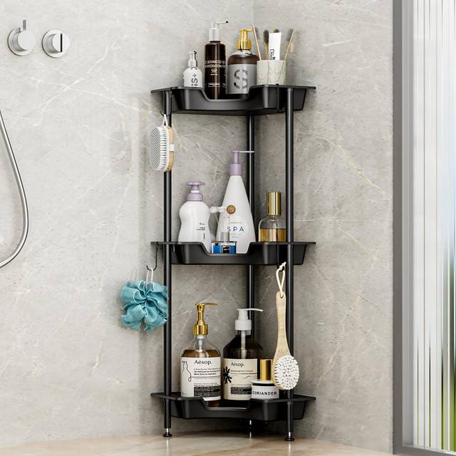 Corner Shower Caddy - Stainless Steel (72cm H X 24cm W X 24cm D)
