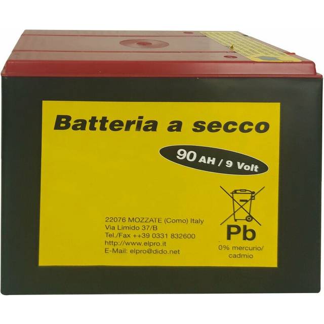 Torrbatteri, 9V