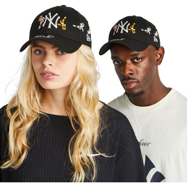 New Era 9forty Mlb New York Yankees Unisex Caps - Black - Size: One Size - Foot Locker