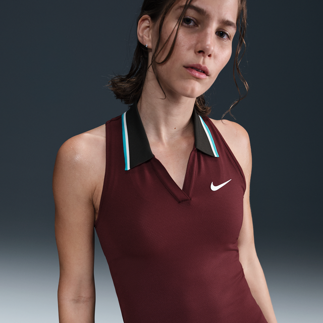 Nike Court Dri-FIT Slam Tank Top Women dark_red, size: XL