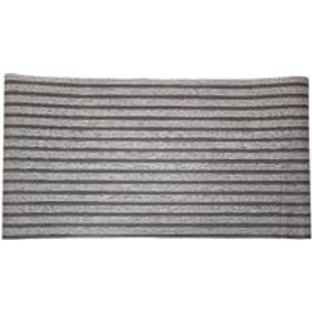 3D Wood-Effect Textured Self-adhesive PVC Wallpaper - Grey - One Size