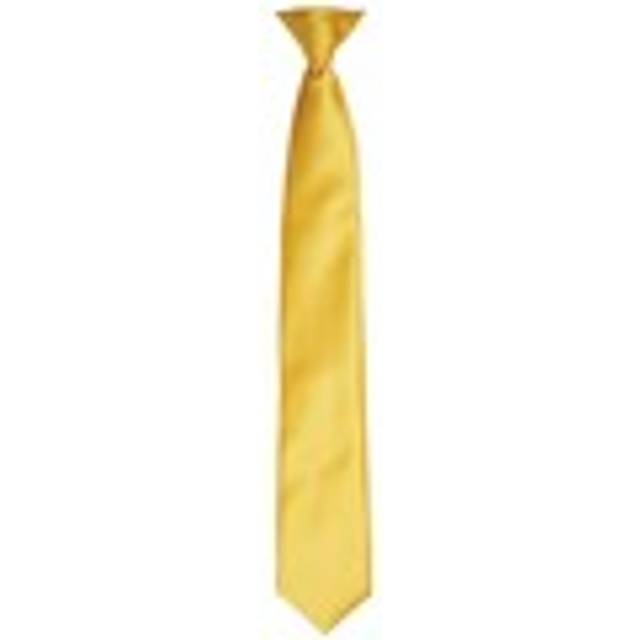 (One size, Sunflower) Premier Colours Mens Satin Clip Tie