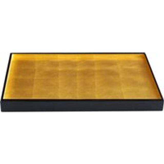 Posh Trading Company The London Tray in Gold Leaf Medium