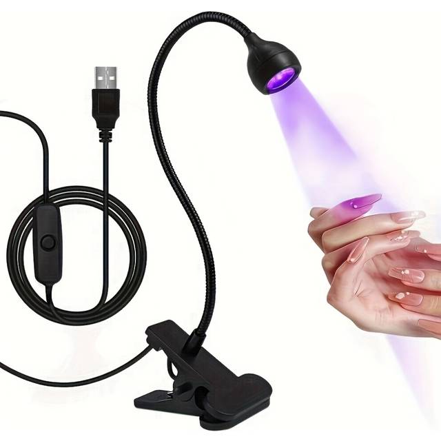 LED UV Nail Dryer Clip-On Flexible Light