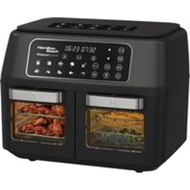 VisionCook 11L Digital Dual Air Fryer Oven - Black - One Size