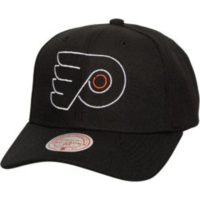 Mitchell & Ness - NHL Svart adjustable Keps - Philadelphia Flyers Neon Logo Pro Black Adjustable @ Hatstore