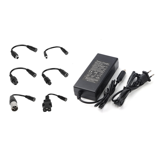 42V 1.5A Scooter Charger for M365/PRO Replacement Lithium Battery with 6 Plug Electric EU PLUG
