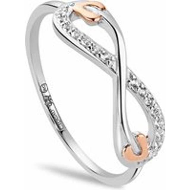 Clogau Tree of Life Sterling Silver Infinity Ring - L
