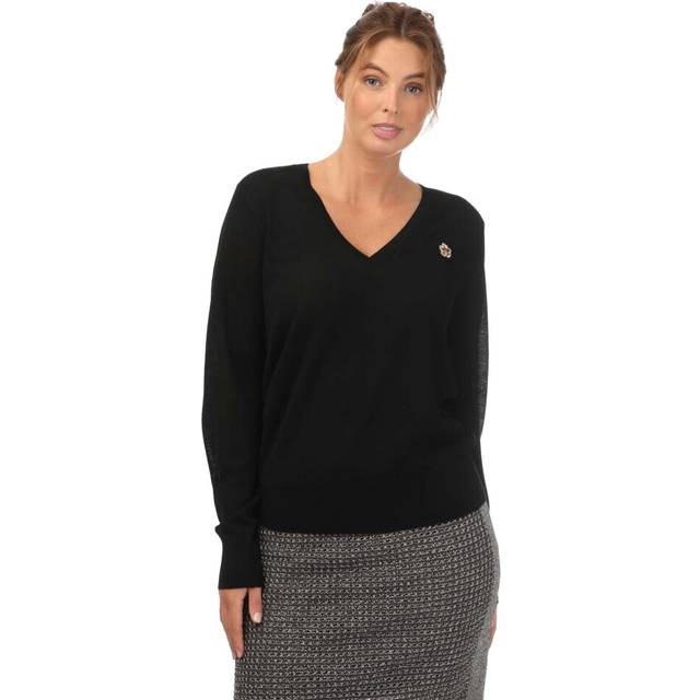 Ted baker womens/ladies abiygal merino wool v neck jumper gt2163