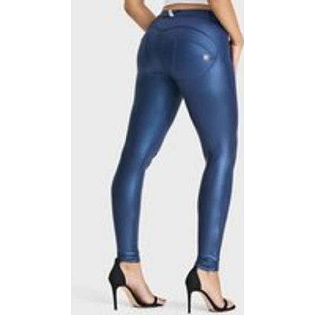 WR.UP Disco Pants Mid Rise Full Length Trousers - Navy
