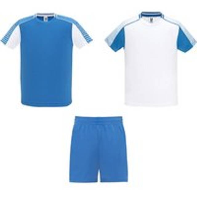 (S, White/Royal Blue) Roly Unisex Adult Juve Sports Sports Set