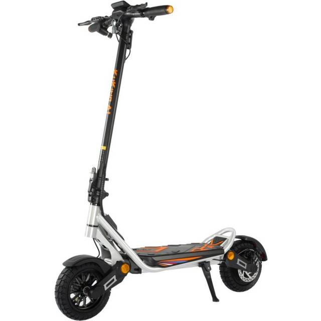 Kukirin A1 Electric Scooter 800W Motor 48V13Ah Battery 45km/h Max Speed 45km Range silver