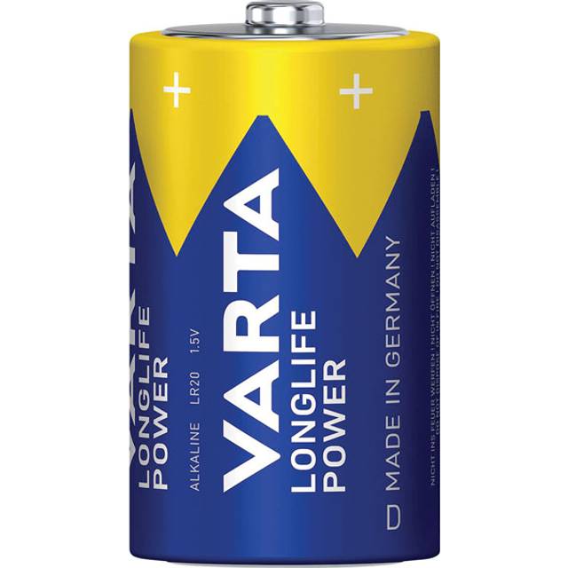Varta 4920121111 Longlife Power D Battery 15800mAh 1.5V 20pcs