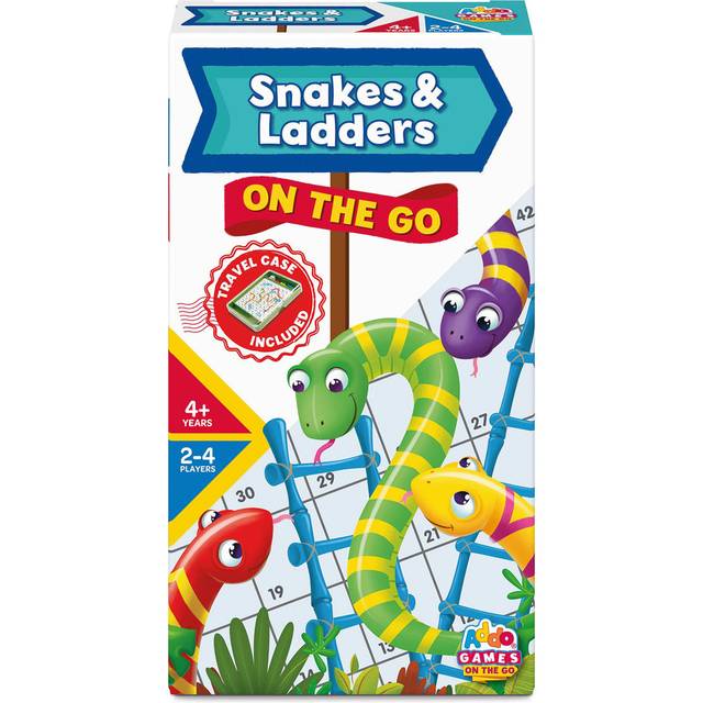Addo Games On The Go Snakes & Ladders Travel Game