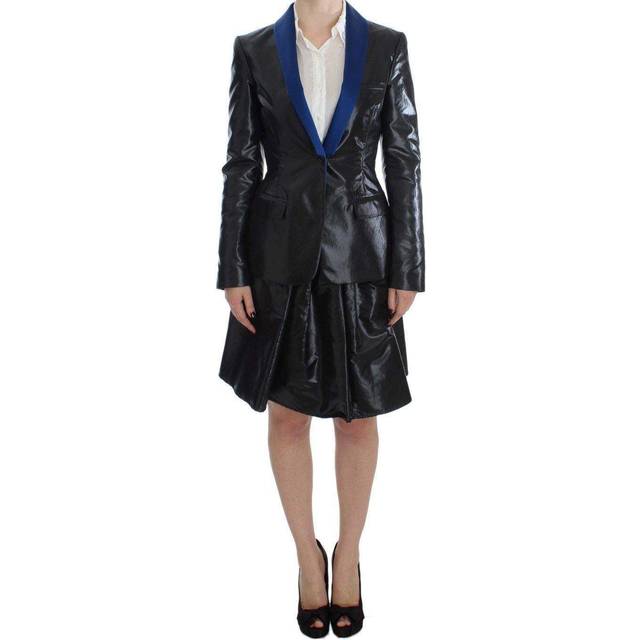 Exte Two Piece Suit Skirt & Blazer - IT42|M - Black (IT42|M)