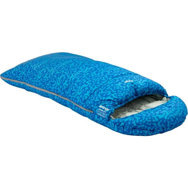 Vango Stellar Junior Sleeping Bag: Atlantic Blue Colour: Atlantic Blue