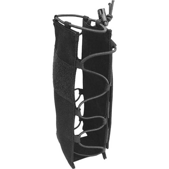 Bottle Holder Drinking Pouch Nylon Molle Water For Cycling Running Outdoor Sports - Black