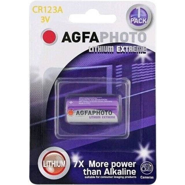 Cr123a Lithium Extreme Agfa Photo Battery