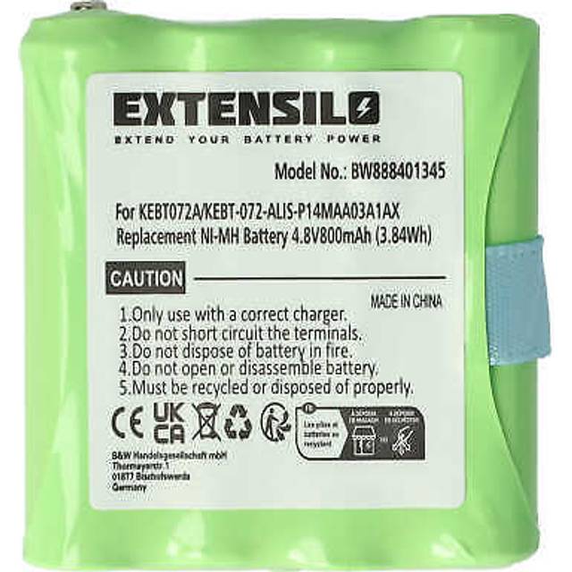 Battery for motorola talkabout xtb xtk 800mah