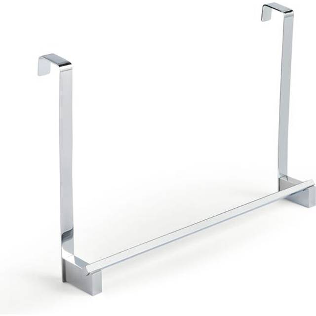 Modern Luxe Square Overdoor Towel Rail - Chrome