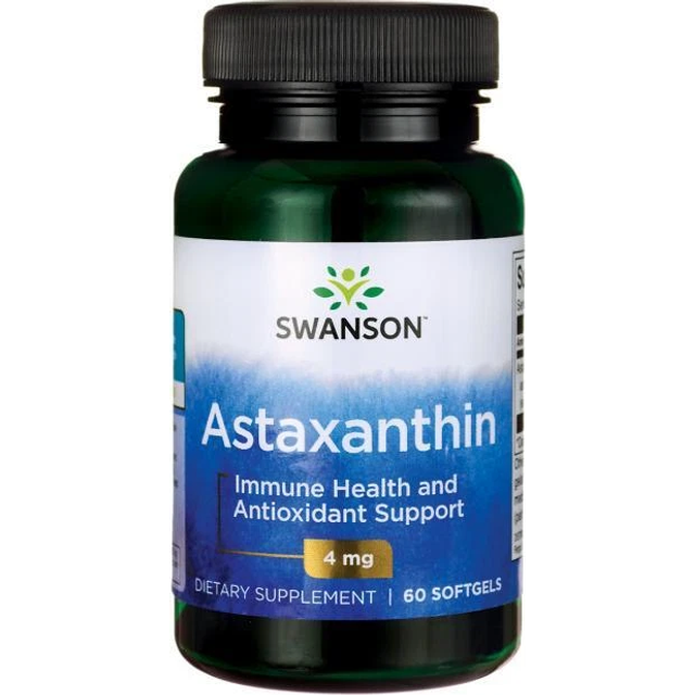 Swanson  Astaxanthin  4 mg  60 Softgels