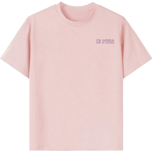 SHEIN A Casual Printed Round Neck Pullover Short Sleeved T-Shirt For Girls And Young Children In Summer - An Artistic Style T-Shirt That Inspires Imaginatio