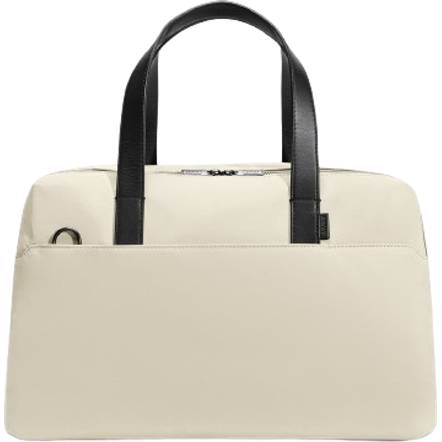 The Overnight Bag in Salt White