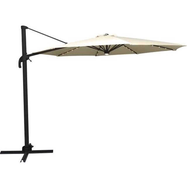 Roma Roma Parasol 360-Rotation LED Beige 3m