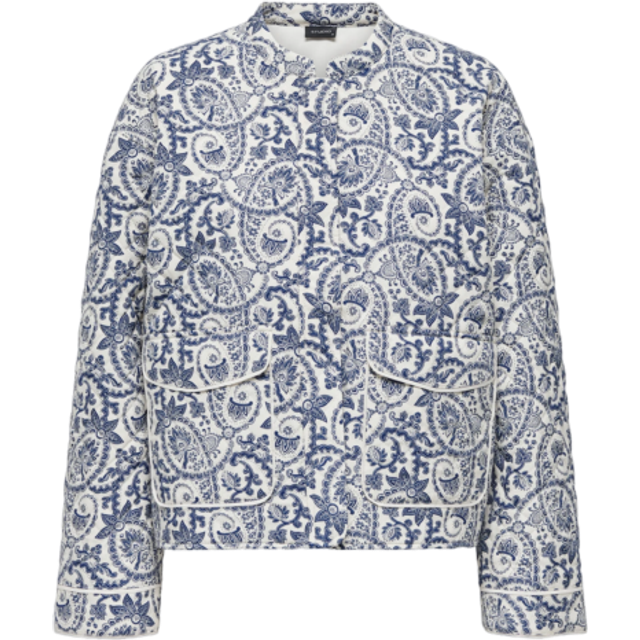 Only Hallie Quilted Jacket - White/Cloud Dancer