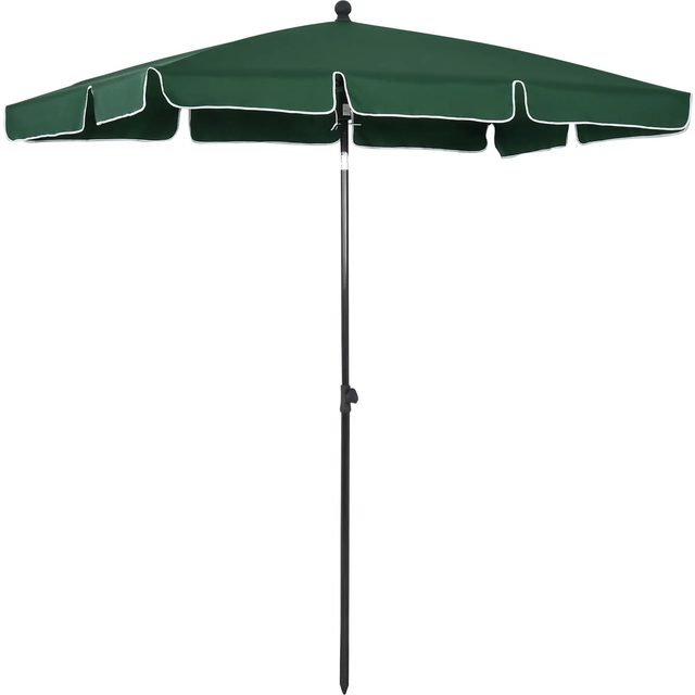 OutSunny Umbrella Aluminium, Metal, PL (Polyester) fabric Green