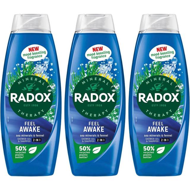 Radox Mineral Therapy Feel Awake Shower Gel - Blue