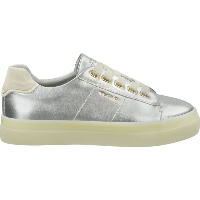 GANT Dam Avona metallicfärgade sneakers i skinn (41)