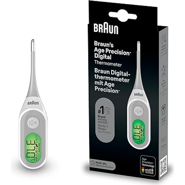 Braun Age Precision Digital thermometer Digital Stick for Multi-Site