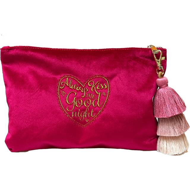 Lilly Loves Kiss Me Velvet Pouch