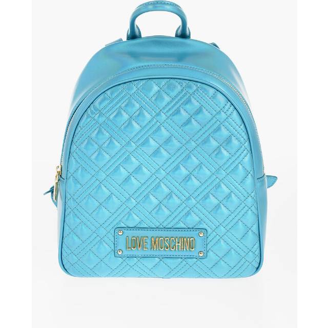 LOVE Quilted Laminated Faux Leather Backpack size Unica (Unica)