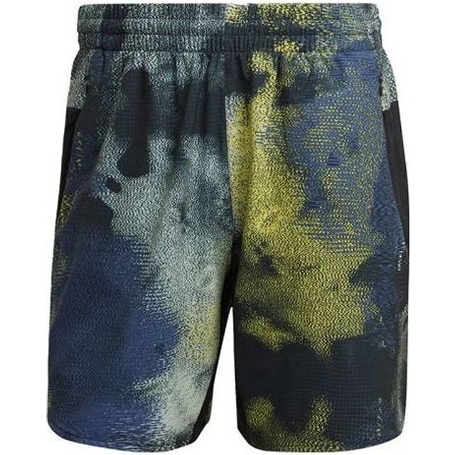 adidas Sports Running Training Shorts 'Tie Dye Black' HN9363 - Default Color - L