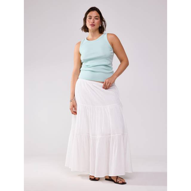 LINDEX Skirt Zanna |Vit |S