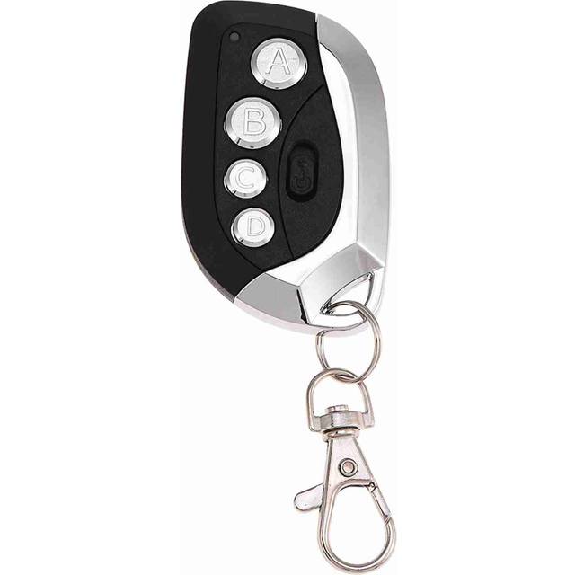 433.92MHz Electric Cloning Universal Garage Door Gate Remote Control Duplicator Key Fob Black black