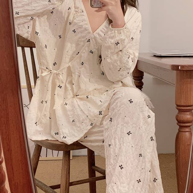 TEMU High Quality Simple And Convenient Women's Casual Cute Breastfeeding Maternity Clothes Home Clothes Two-piece Pajama Set Nursing Pajamas