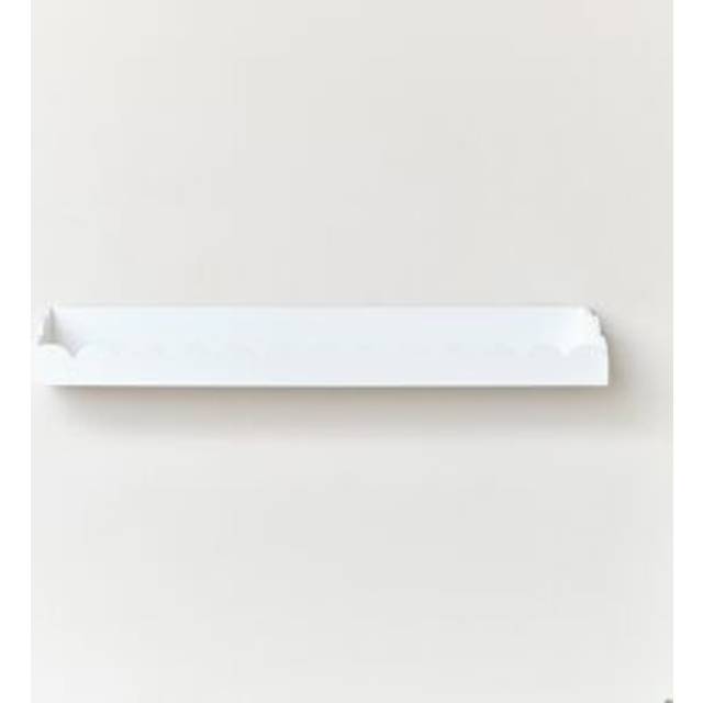 White Scalloped Wall Storage Shelf -  90cm Material: New Products