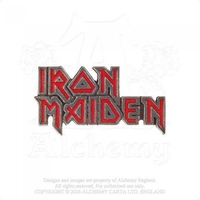 Iron Maiden Enamel Logo Badge