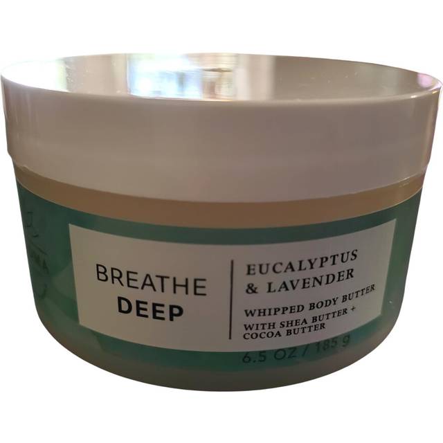 Bath and Body Works Aromatherapy Eucalyptus Lavender Breathe Deep Whipped Body Butter