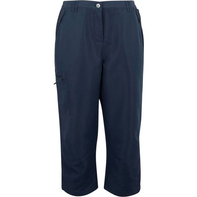 Regatta Womens Chaska Capri III Lightweight Cropped Trousers 10 - Waist 27' (68cm)