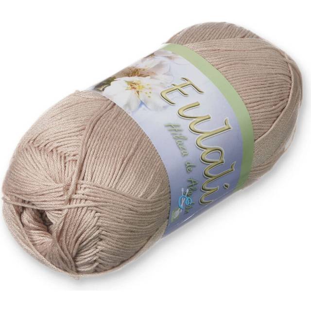 EULALI [100grs] by Omega - Bright 100% Mercerized Egyptian Cotton Thread - Color: 21 Sand