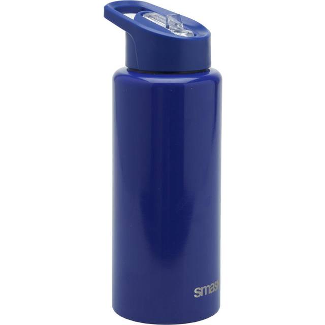 Smash Navy Stainless Steel Sipper Water Bottle - 1 litre