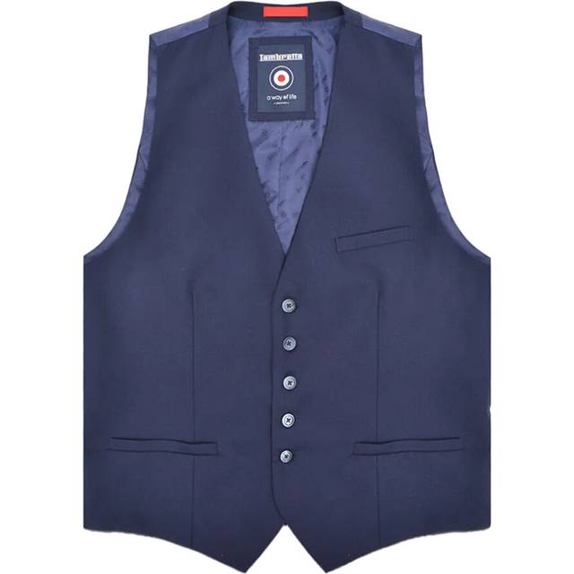 Oscar Waistcoat - Navy - 40